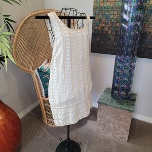 Max Studio Sofie Lace shell dress